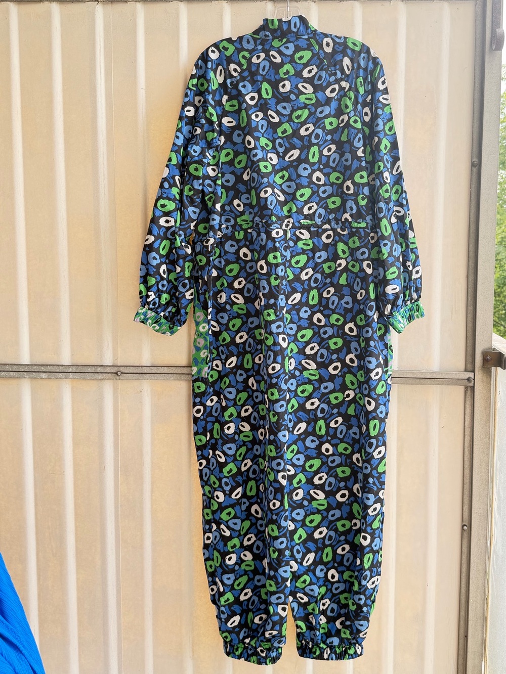 Diane von Furstenberg x Target Nylon Jazz Dot Jumpsuit sz L - Picture 3 of 4